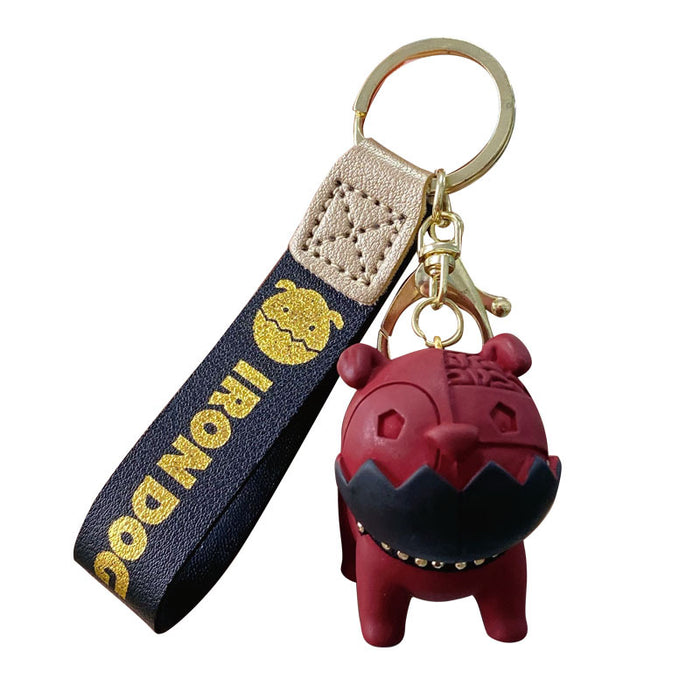 Wholesale Cartoon resin keychain, cute and creative keychain, car key, backpack pendant