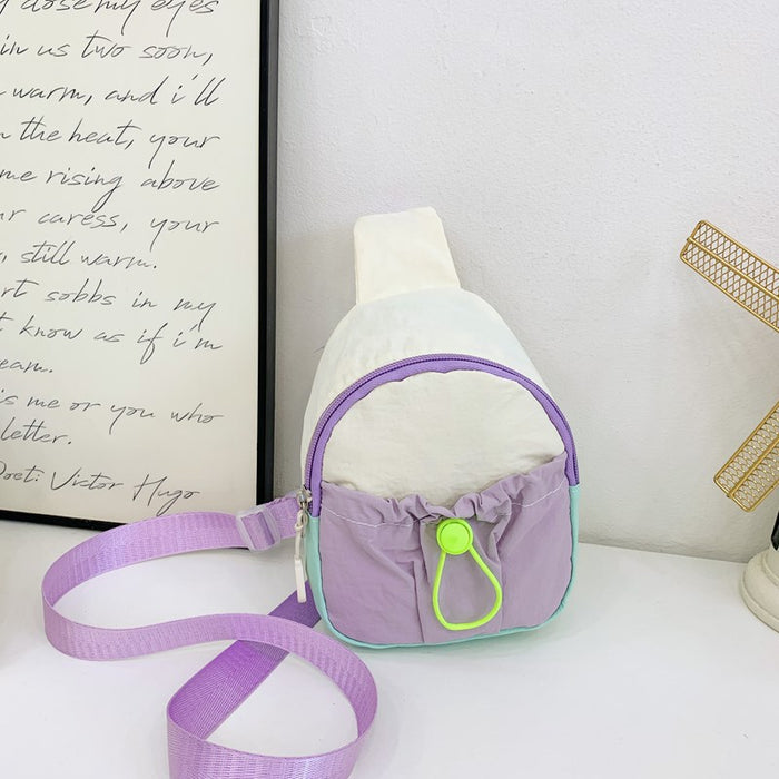 Wholesale Children's Chest Bag  Baby Small Satchel  Fashionable Backpack