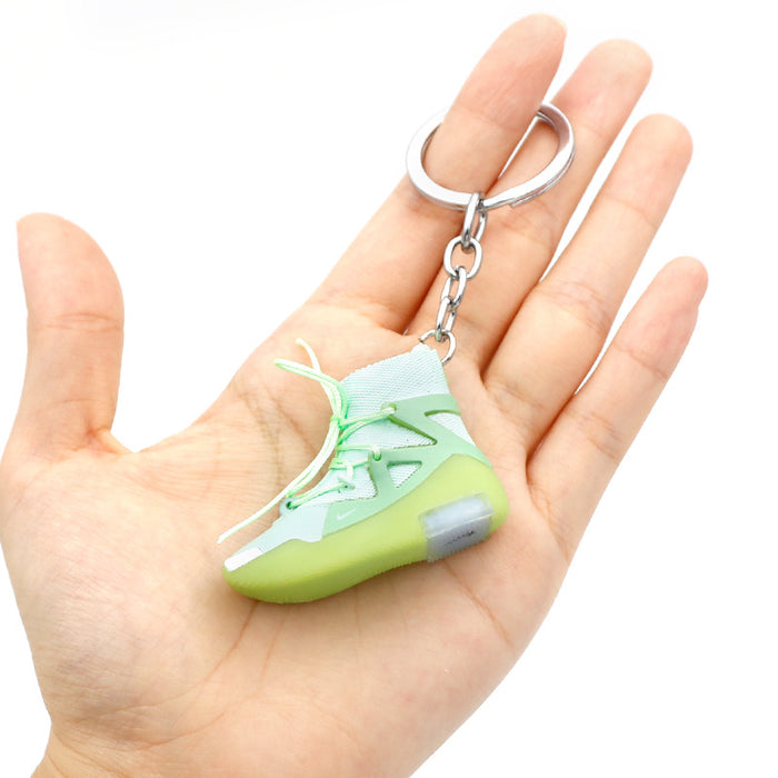 Wholesale PVC Basketball Shoe Model Keychain JDC-KC-QLPing015