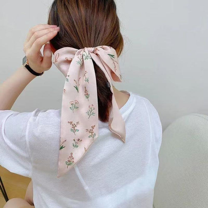 Wholesale Red series small long silk scarf