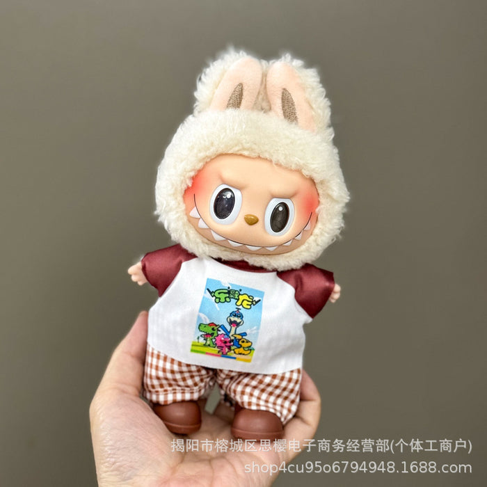 Wholesale 17cm Cartoon Doll Clothes Set
