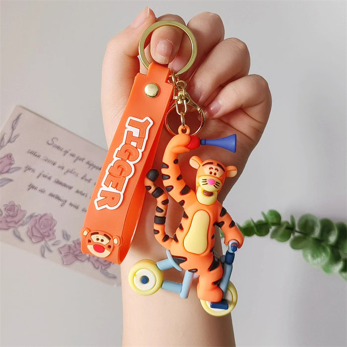 Wholesale Cartoon Silicone Doll Keychain JDC-KC-HaoXi006