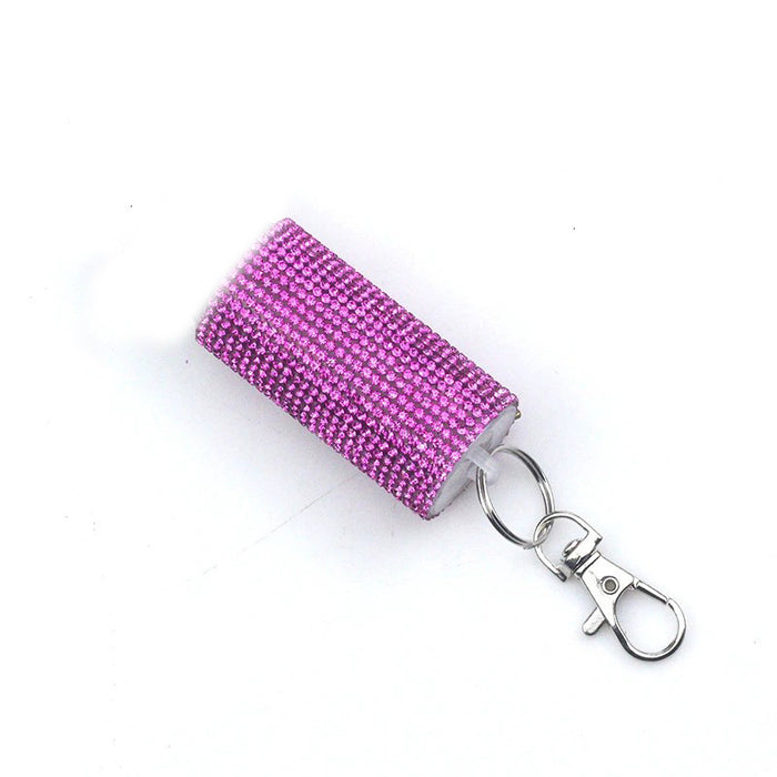 Wholesale Trendy Rhinestone Keychain Large Capacity Portable Key Ring For Women Stylish Car Key Accessory Decorative Gift