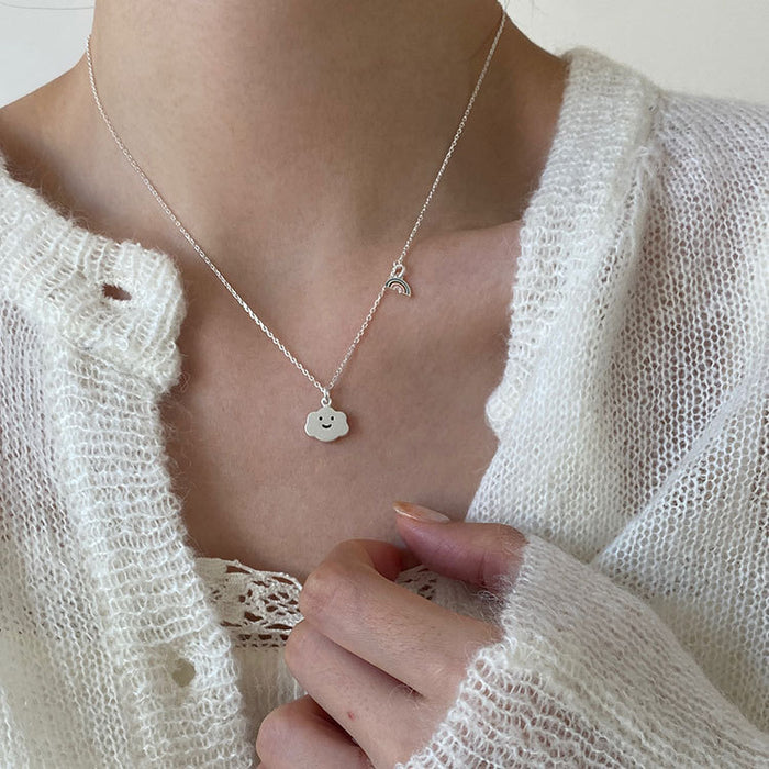 Wholesale Pure silver necklace collarbone chain