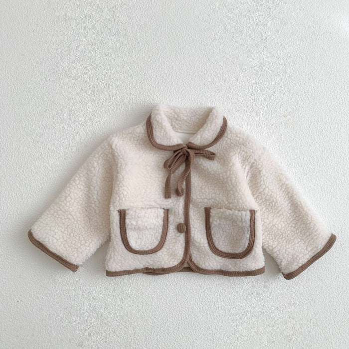 Wholesale Lamb Wool Rabbit Wool Thick Warm Baby Fur Coat JDC-BC-WeiNiS032