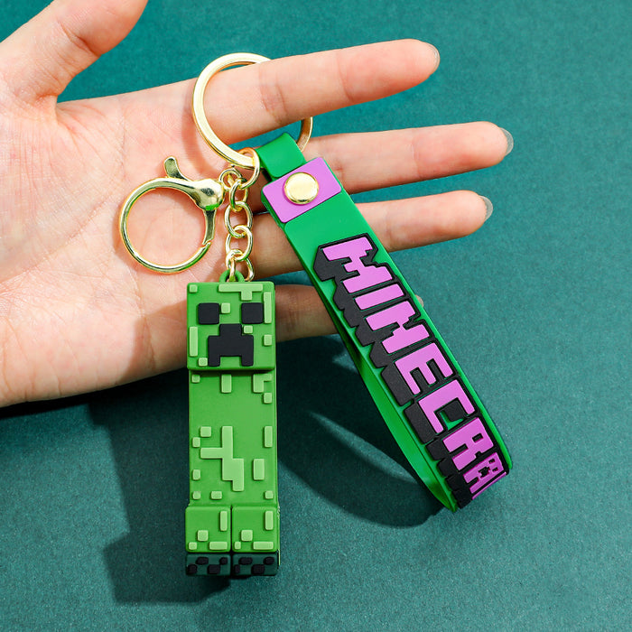 Wholesale Cartoon silicone keychain pendant