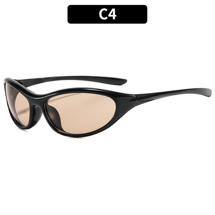 Wholesale Trendy Oval Sunglasses UV400 Polarized Cat 3 Sun Glasses for Women Everyday Wear