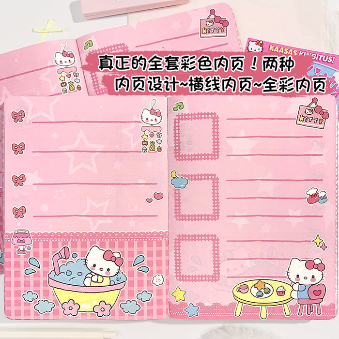 Wholesale 5pcs Student Cartoon A5 Colorful Notebook