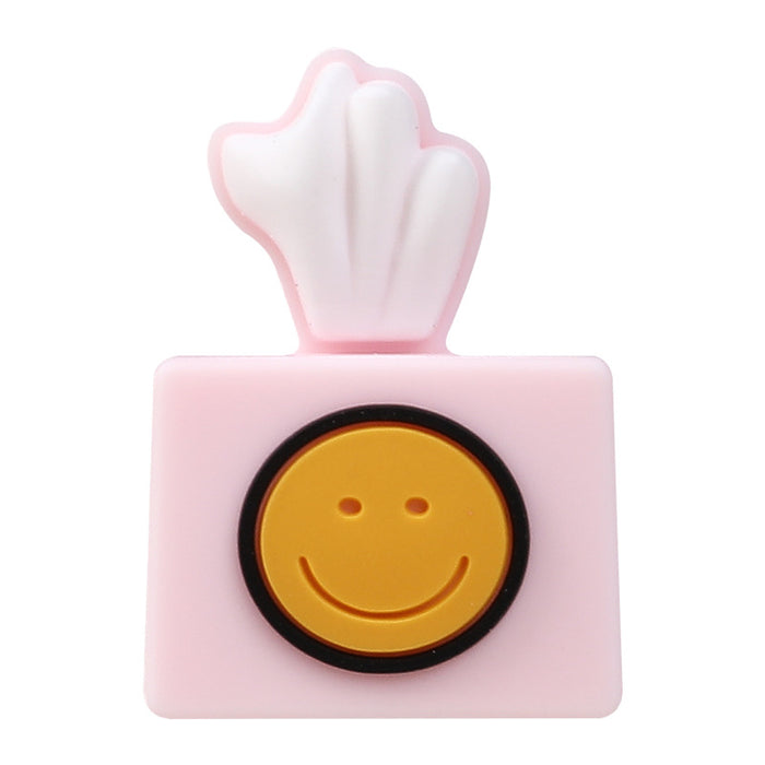 Wholesale 20pcs Silicone beads mixed style funny poop bead pen decoration loose beads cartoon glue beads