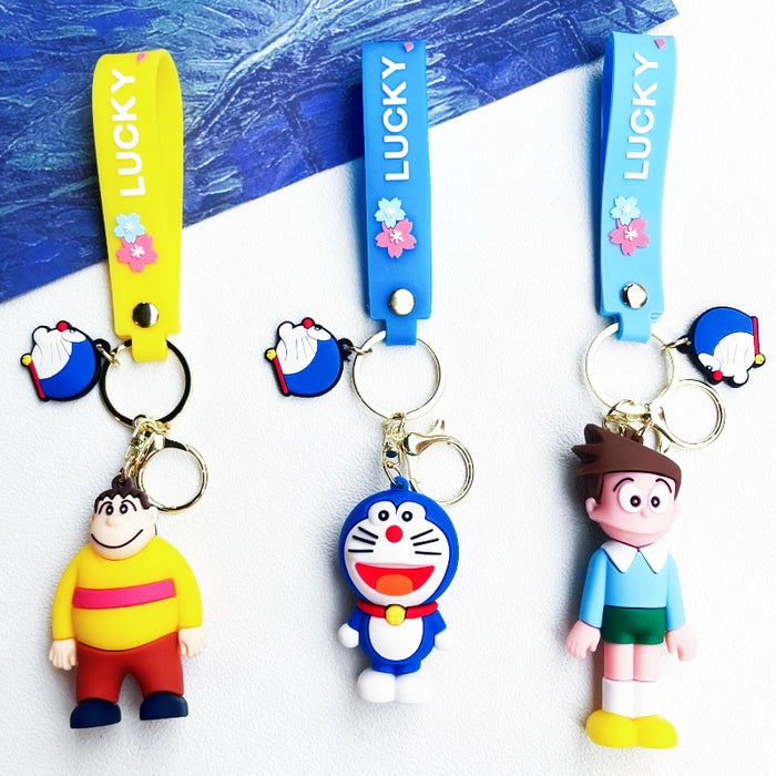 Wholesale PVC Cartoon Silicone Keychain JDC-KC-WuYi105