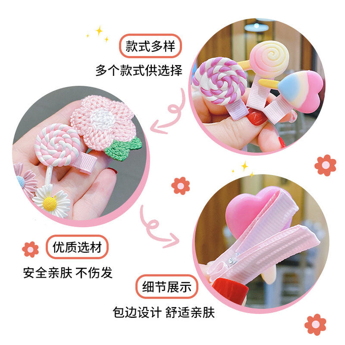 Wholesale 14pieces/pack Children Hair Clips Girls Princess Cute Girls Headdress JDC-HC-DF004