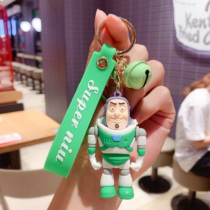 Wholesale PVC Cartoon Cute Doll Keychain JDC-KC-Yid027