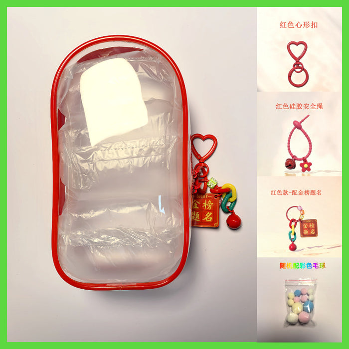 Wholesale Waler Bag PVC Transparent Doll Portable  Storage Bag
