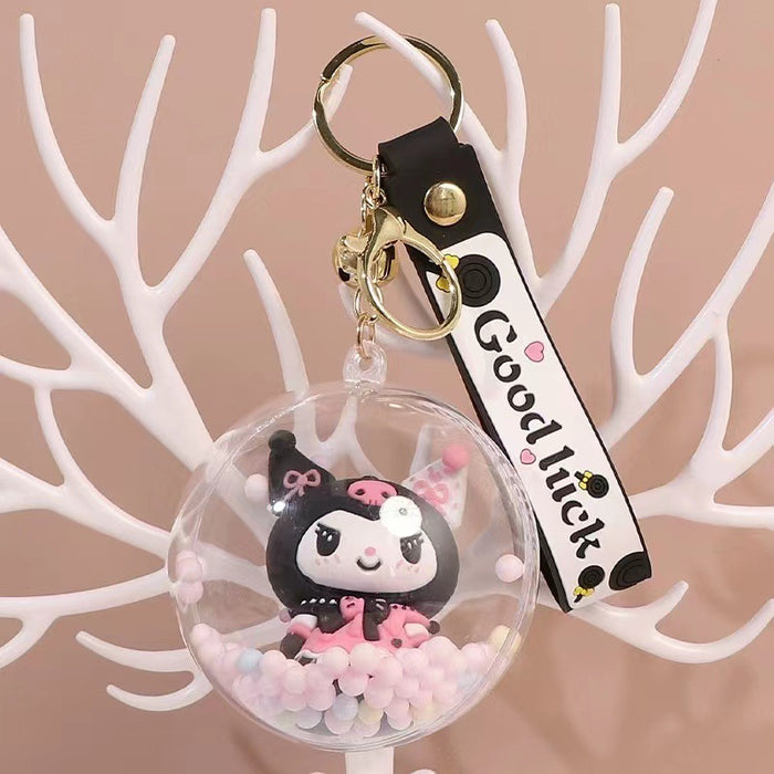 Wholesale Cartoon Acrylic Bubble Ball Keychain (S) JDC-KC-LuoYan020