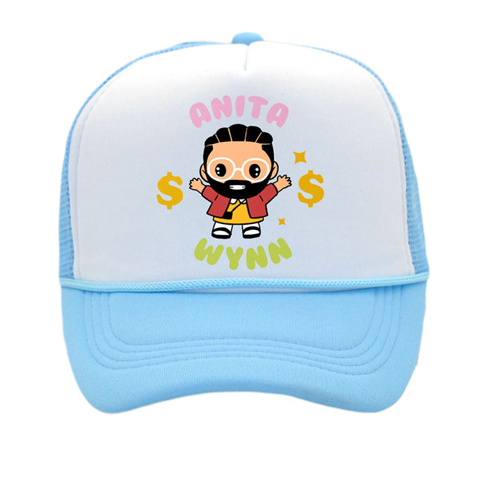 Wholesale Mesh Polyester Cartoon Sponge Net Cap Baseball Cap JDC-FH-PNi020