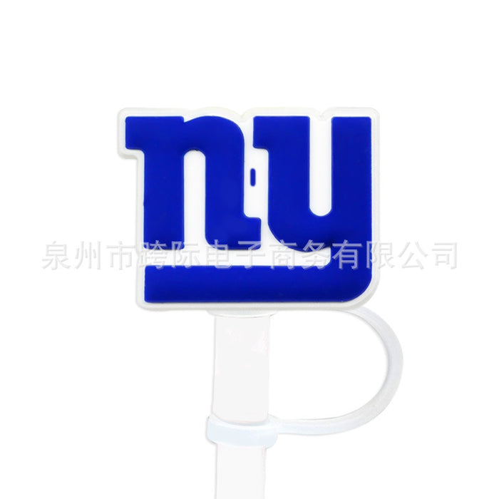 Wholesale 10pcs Silicone American Football Straw Cover JDC-SCR-KuaJ010