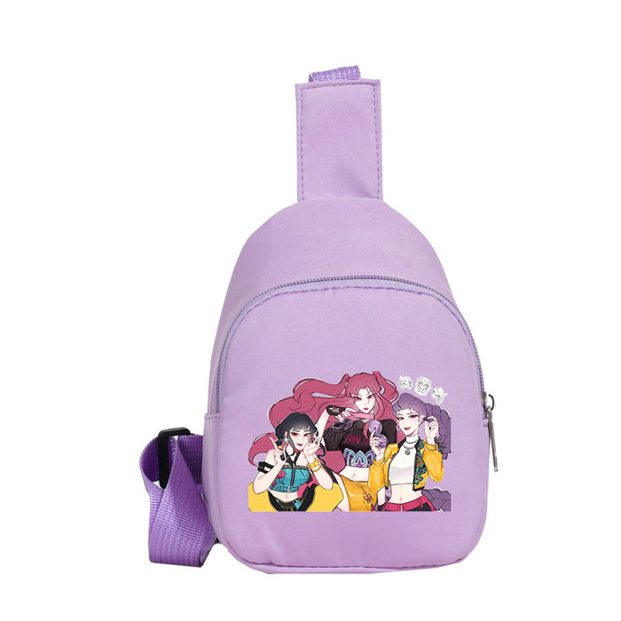 Wholesale Anime-themed Printed Shoulder Bag and Children' s Waist Bag