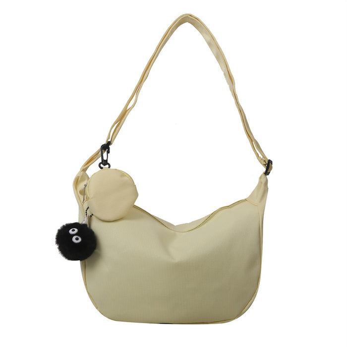 Wholesale Canvas bag, crossbody bag, large capacity casual versatile shoulder bag