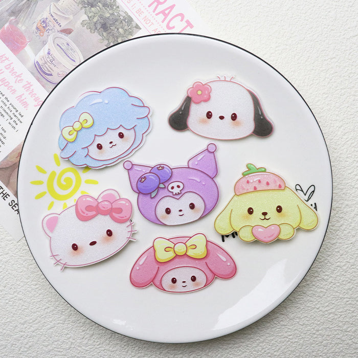 Wholesale 10pcs Cartoon Acrylic Diy Decorative Patch Accessories JDC-FK-YaoL027