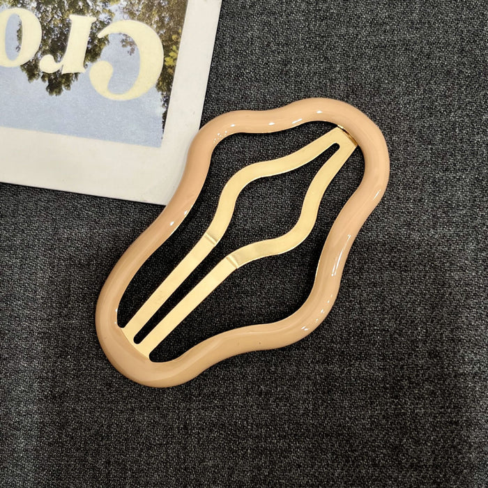 Wholesale Cloud-shaped Hollow-out Clip Side Clip Hair Clip Headwear Back of Head