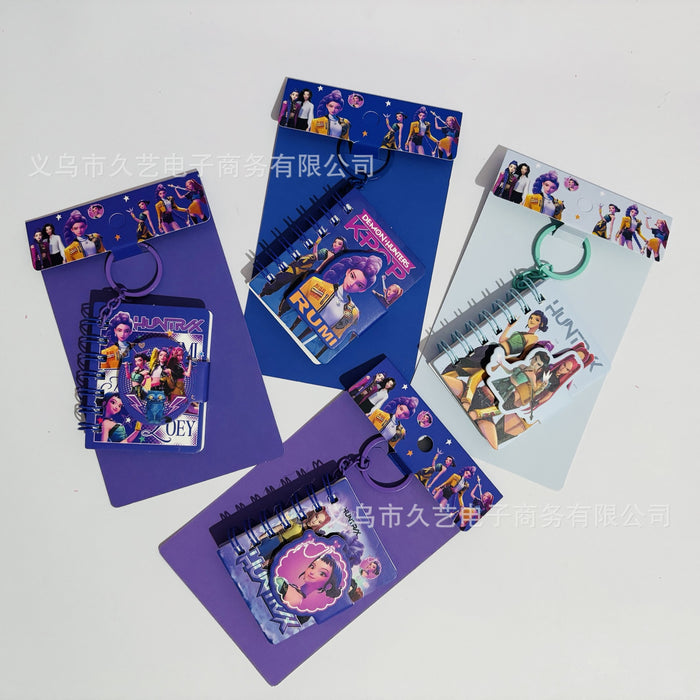 Wholesale KPOP mini portable coil magnetic clasp student notebook