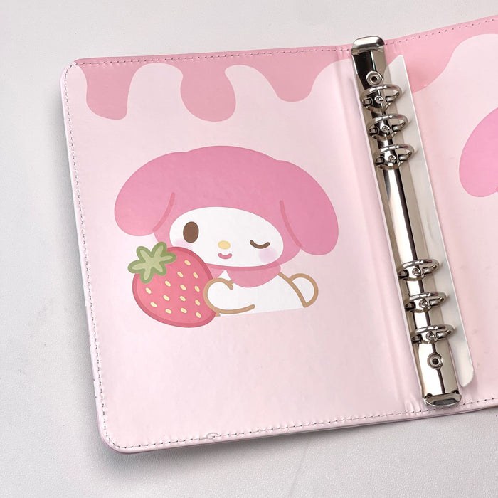 Wholesale Trendy Cartoon Cat Dog A5 Loose Leaf Notebook with PU Cover Chic Journal Diary