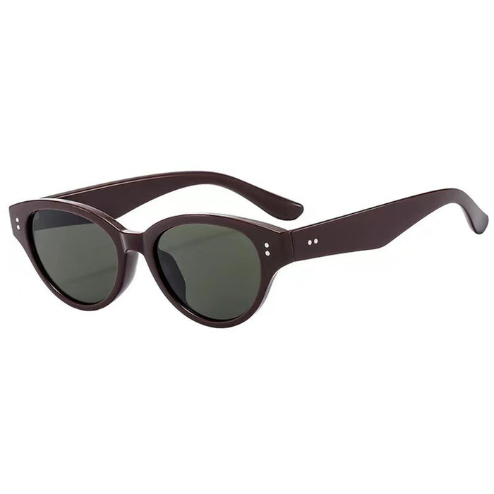 Wholesale Fashionable new cat eye sunglasses, personalized street photography, sunshade sunglasses, UV resistant