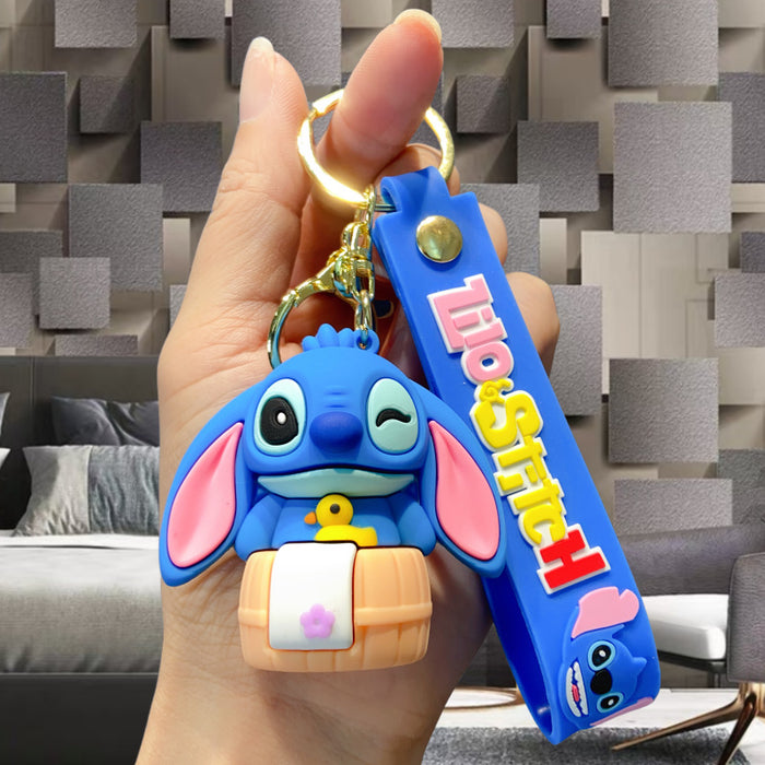 Wholesale PVC Cartoon Doll Keychain JDC-KC-Yid010