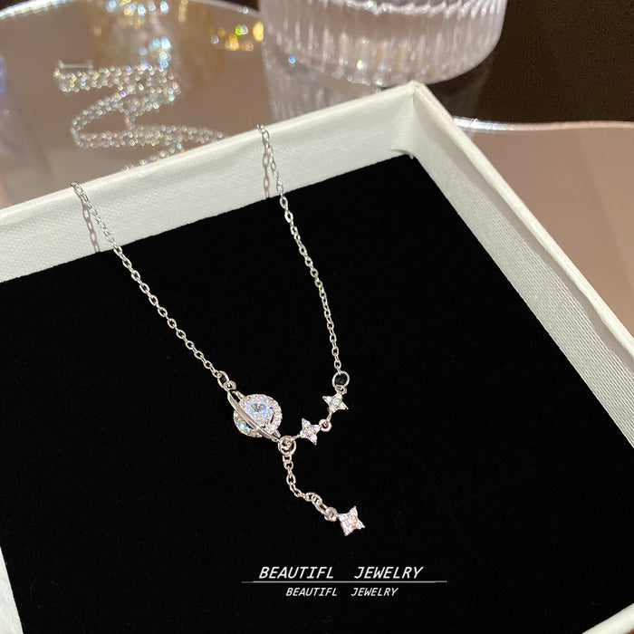 Wholesale Planet Tassel Necklace for Women's choker necklace