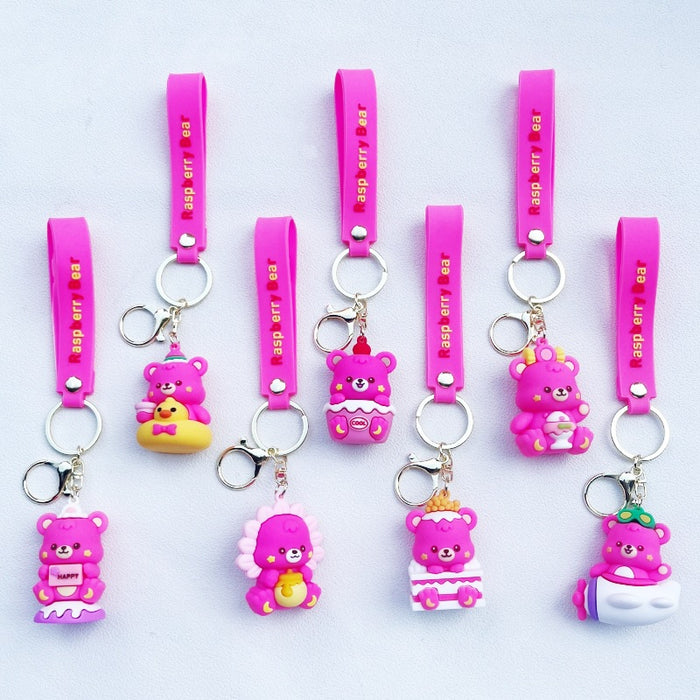 Wholesale PVC Cartoon Doll Keychain JDC-KC-WuYi141