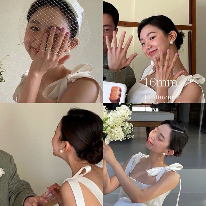 Wholesale Silver needle pearl earrings, new minimalist style earrings, light luxury earrings