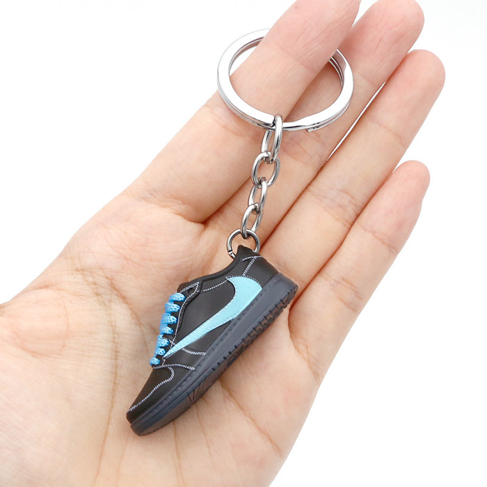 Wholesale PVC Basketball Shoe Model Keychain JDC-KC-QLPing013