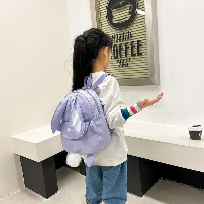 Wholesale Cartoon Cute Children's Backpack Kindergarten Children's Lightweight Backpack Canvas Travel Bag