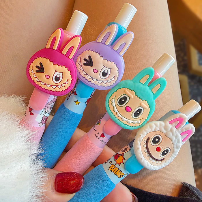 Wholesale Cute cartoon monster press  Ballpoint  pen