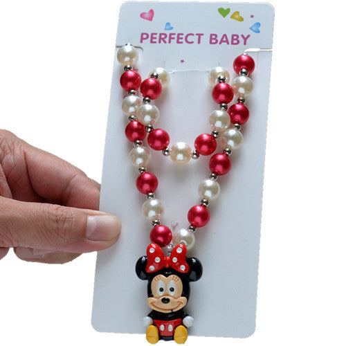 Wholesale Children' s Cartoon Cute Beaded Necklace