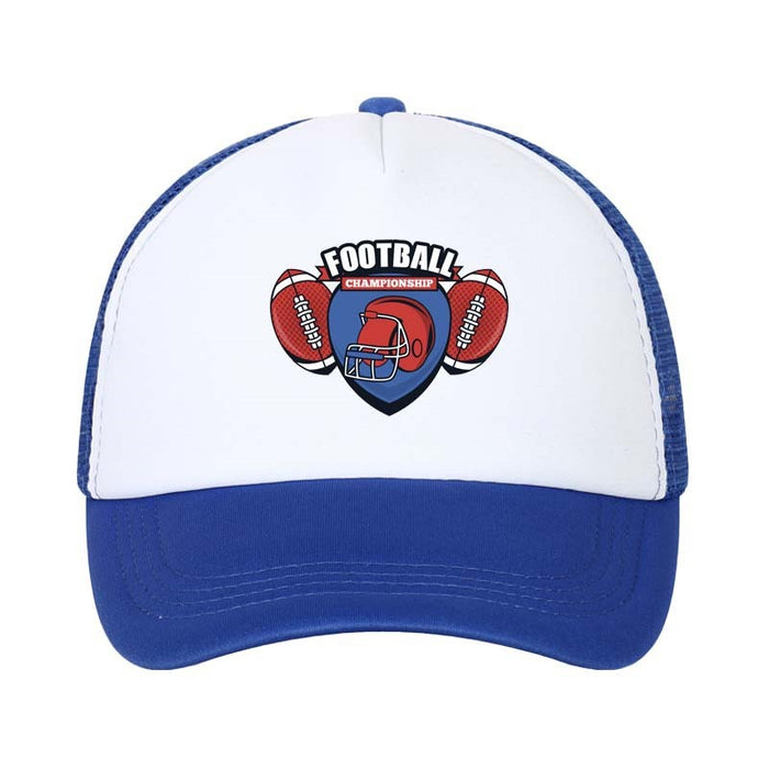 Wholesale Football Print Polyester Baseball Cap JDC-FH-JuH004