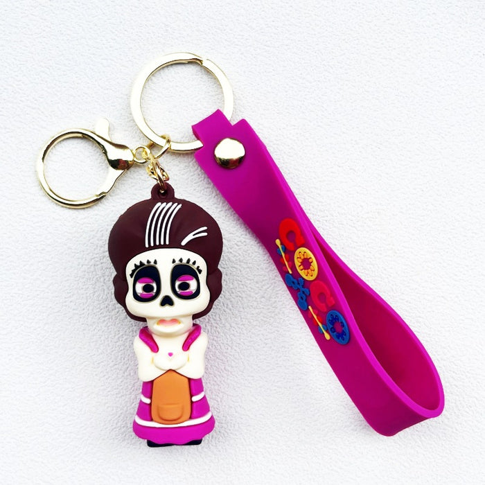 Wholesale PVC Cartoon Doll Keychain JDC-KC-WuYi183