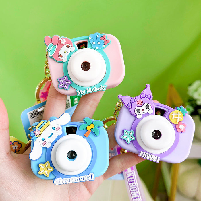 Wholesale Projection Camera Keychain Children's Cute Bag Pendant Jewelry