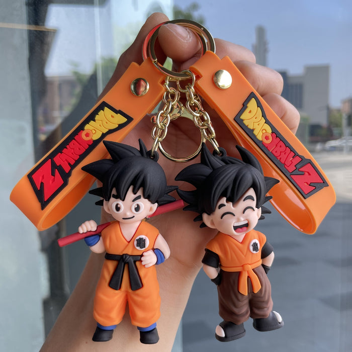 Wholesale Keychain Cartoon Doll Car Keychain Pendant Bag Pendant Baby Grabber Small Gift