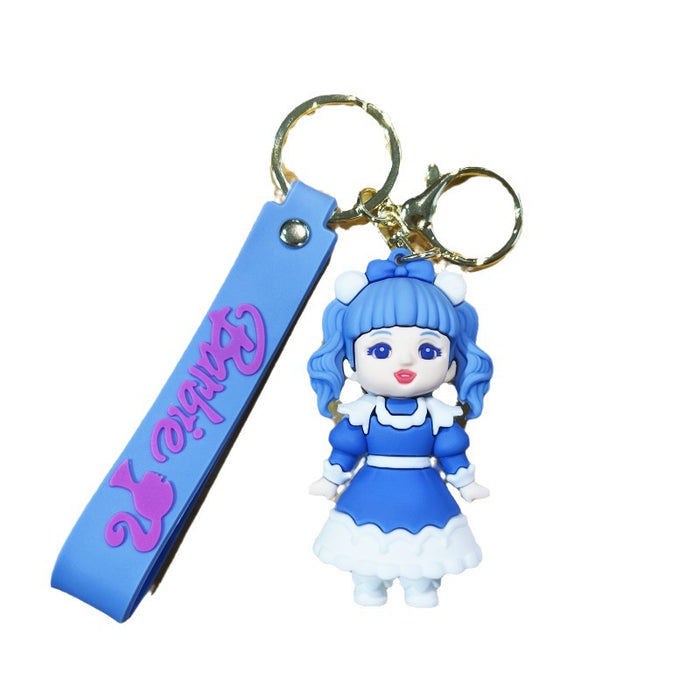 Wholesale Cartoon Doll Silicone Keychains (F) JDC-KC-Chucheng007