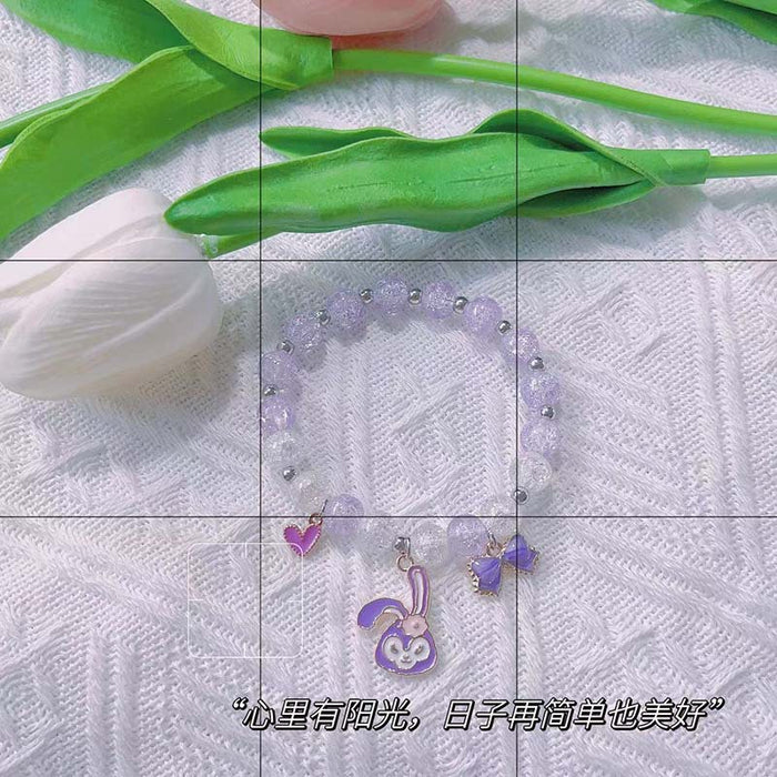 Wholesale Cartoon Crystal Bracelet Student Bracelet Best Friend Gift