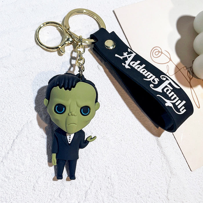 Wholesale Silicone Cartoon Doll Keychain JDC-KC-Qiwei012