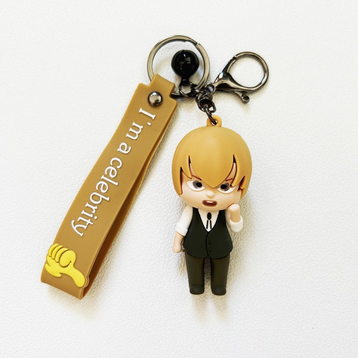 Wholesale PVC Cartoon Doll Keychain JDC-KC-WuYi120