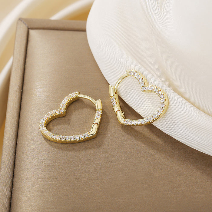 Wholesale Heart-shaped earrings for women