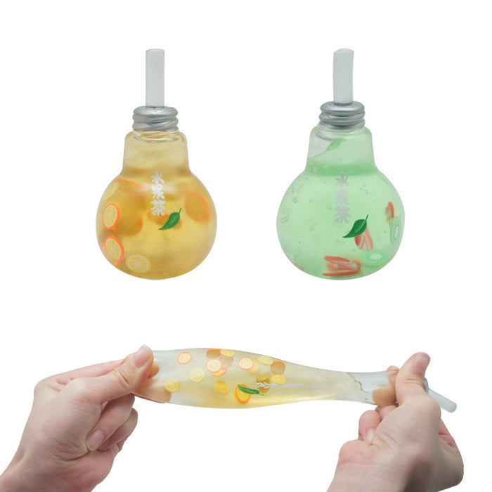 Wholesale TPR Toy Decompression Straw Milk Tea Pinch Cup JDC-FT-DKA001