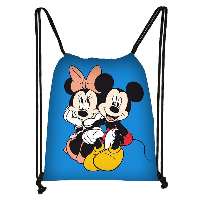 Wholesale Outdoor Portable Cute Cartoon Printed Drawstring Bag JDC-BP-Changs005