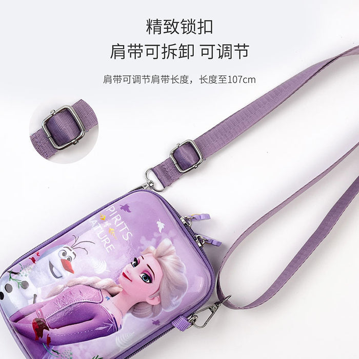 Wholesale Children's bag new stylish girl crossbody bag cute ice princess shoulder bag baby coin purse