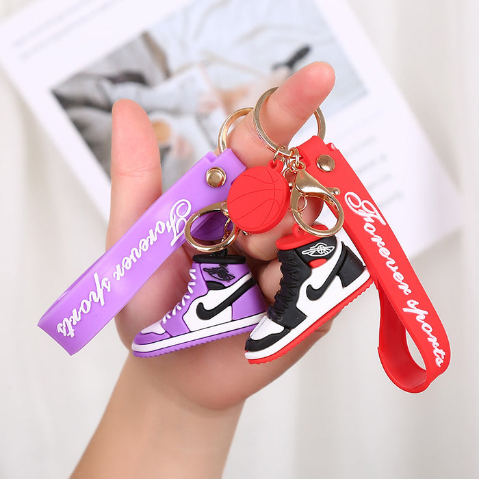 Wholesale Sneaker Silicone Keychain JDC-KC-RunX012