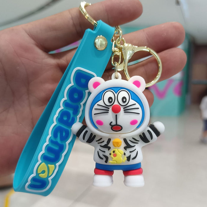 Wholesale Cartoon Silicone Doll Keychain JDC-KC-KuangK038