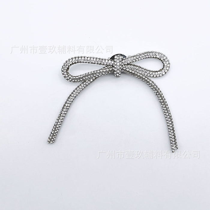 Wholesale DIY Rhinestone Bow Clothing Accessories and Pendants